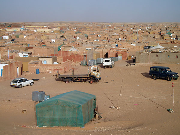 Saharwi refugee camp near Tindouf.