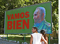 Poster of Fidel Castro. Click image to expand