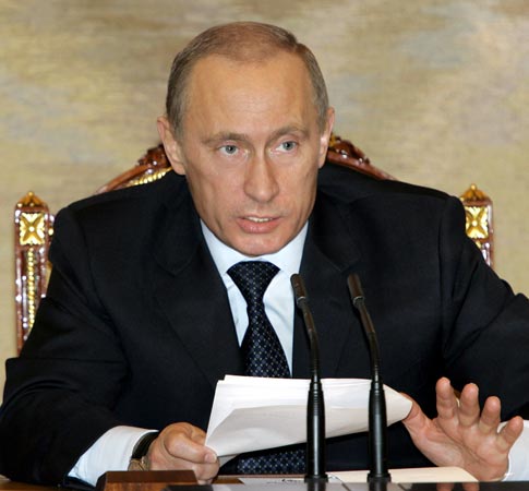 Russian President Vladimir Putin.