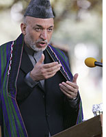Afghan President Hamid Karzai 
Click image to expand.