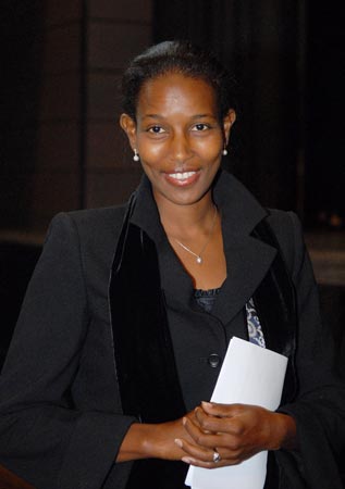 Ayaan Hirsi Ali.