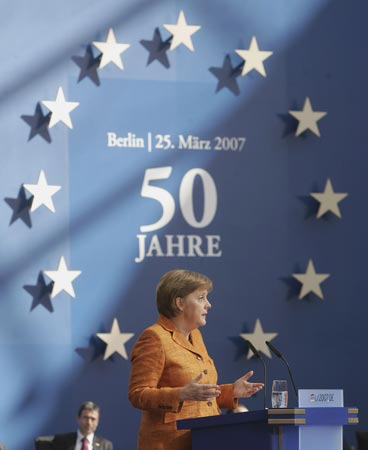 German Chancellor Angela Merkel.