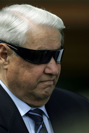 Former Russian President Boris Yeltsin in 2004.