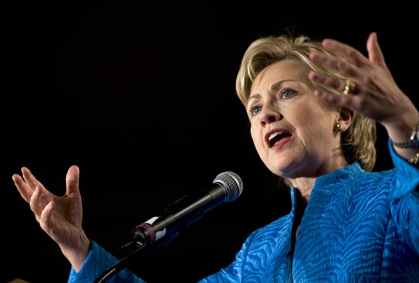 Hillary Clinton.