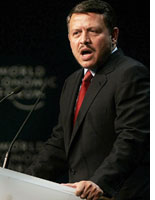 King Abdullah II of Jordan. Click image to expand.