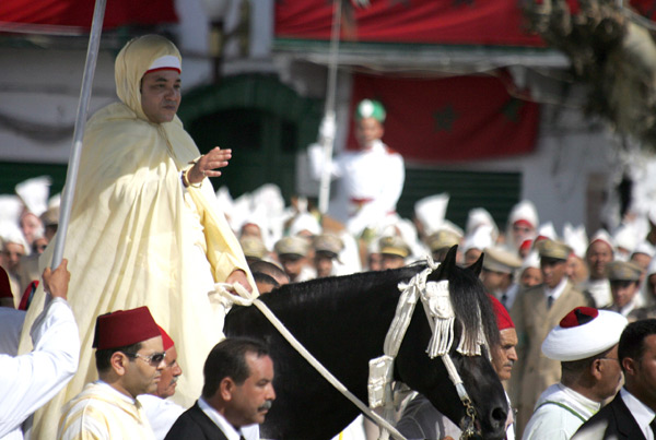 Moroccan King Mohammed VI.