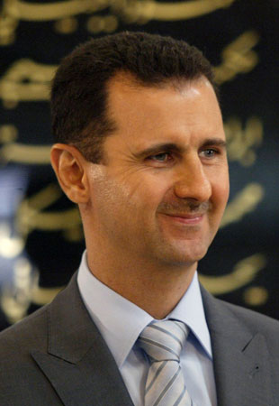 Syrian President Bashar Assad.
