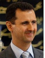Syrian President Bashar Assad. Click image to expand.