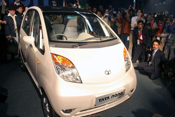 The Tata Nano.