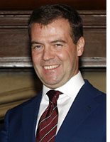 Dmitri Medvedev. Click image to expand.