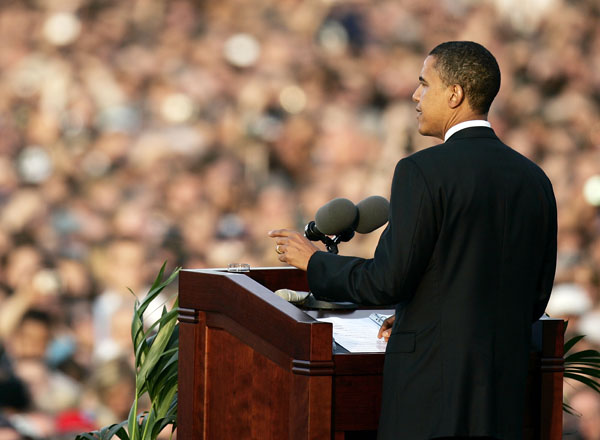 Barack Obama in Germany.