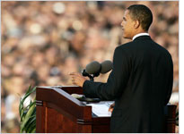 Obama in Berlin. Click image to expand