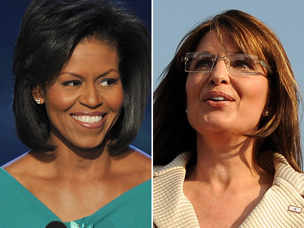 Michelle Obama and Sarah Palin.