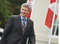 Canadian Prime Minister Stephen Harper. Click image to expand.