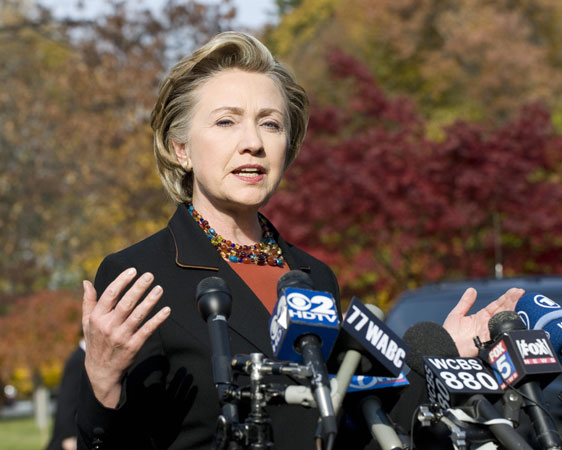 Hillary Clinton.