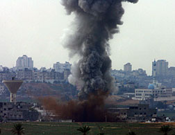 A target in the northern Gaza Strip. Click image to expand.