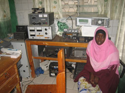 Somali journalists—like this one from Radio Galkaio—are a rare and endangered species and should be protected, not vilified. Click image to expand.