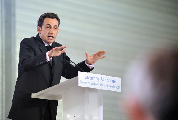 French President Nicolas Sarkozy.