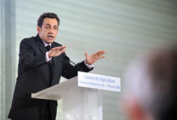 French President Nicolas Sarkozy. Click image to expand.