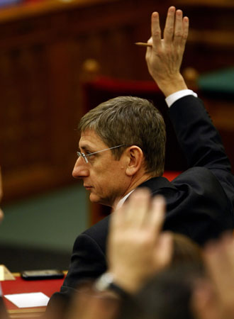Hungarian Prime Minister Ferenc Gyurcsany.