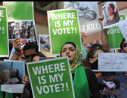 Iran protest. Click image to expand.
