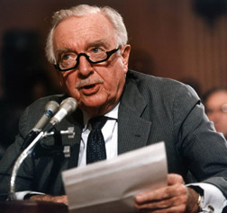 Walter Cronkite in 1991. Click image to expand.