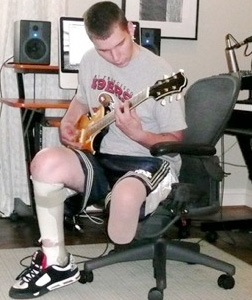 Injured veteran.