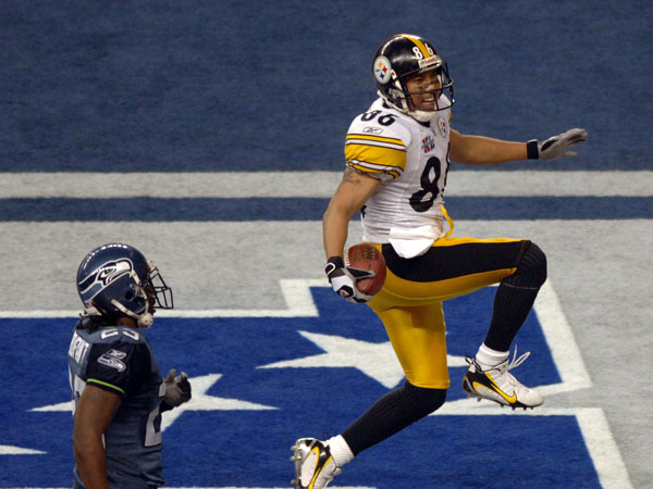 Super Bowl MVP Hines Ward.