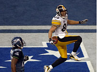 Super Bowl MVP Hines Ward. Click image to expand.