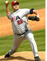 Roger Clemens pitches against Team South Africa
Click on image to expand. 