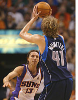 Steve Nash and Dirk Nowitzki. Click image to expand.