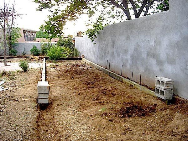 The backyard, pre-bocce.