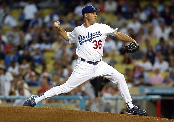 L.A. Dodger Greg Maddux.