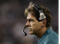 Nick Saban. Click image to expand.