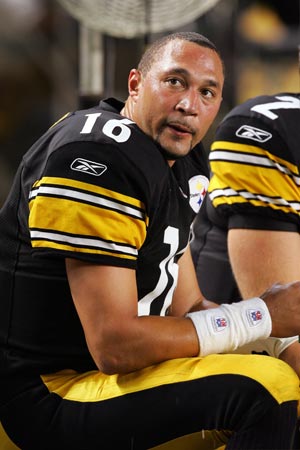 Pittsburgh Steelers quarterback Charlie Batch. 
