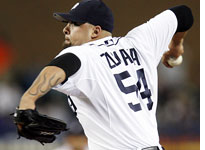 The Detroit Tigers' Joel Zumaya. Click image to expand.