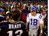 Peyton Manning and Tom Brady. Click image to expand.