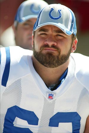 Colts center Jeff Saturday.