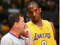NBA referee Tim Donaghy and Kobe Bryant. Click image to expand.