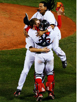 Red Sox celebrate. Click image to expand.