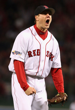 Relief pitcher Jonathan Papelbon.