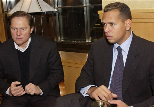 Scott Boras and Alex Rodriguez.