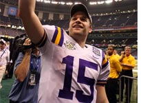 LSU Quarterback Matt Flynn. Click image to expand.