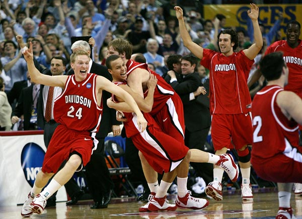 Davidson's win over Georgetown.