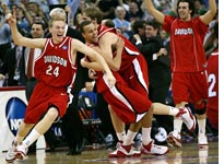 Davidson's win over Georgetown. Click image to expand.