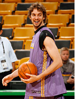 Pau Gasol of the Los Angeles. Click image to expand.