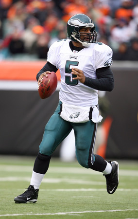 Donovan McNabb of the Philadelphia Eagles.