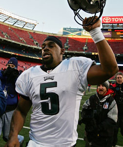 Philadelphia Eagles quarterback Donovan McNabb. Click image to expand.