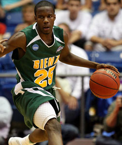 Ronald Moore of the Siena Saints. Click image to expand.