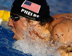 Michael Phelps. Click image to expand.